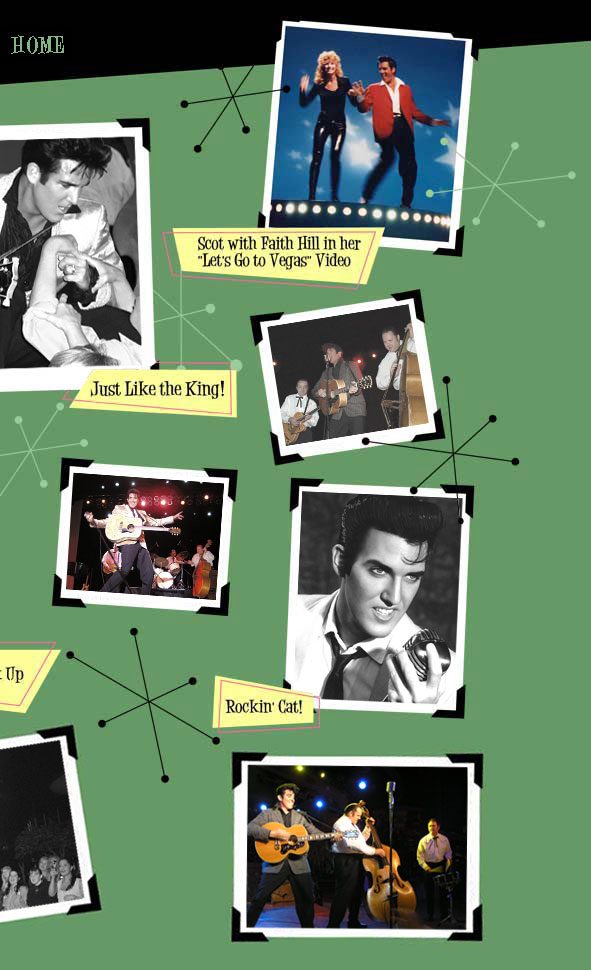 SCOT BRUCE TRIBUTE TO ELVIS THE EARLY YEARS